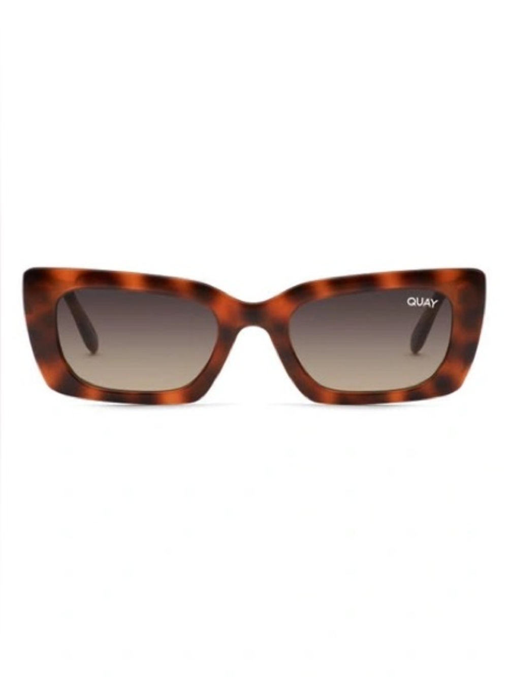 QUAY The DL sunglasses - Tortoise frame / smoke taupe lens - NWT